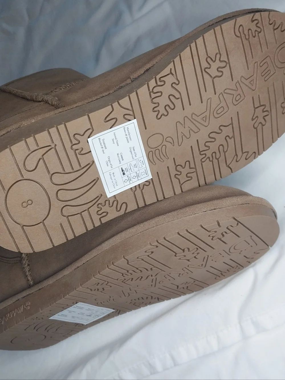 BearPaw Classic Emma Short In Hickory NWT